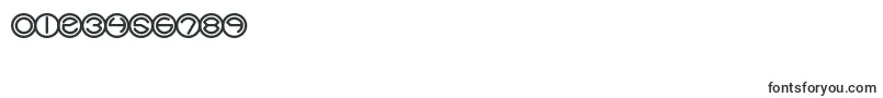 SpheroidsBrk Font – Fonts for Numbers and Digits