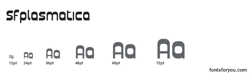 Sfplasmatica Font Sizes