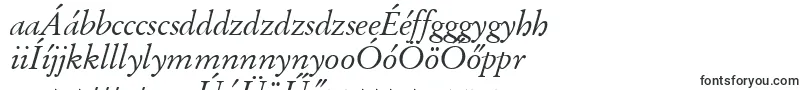 GaramondKursiv Font – Hungarian Fonts