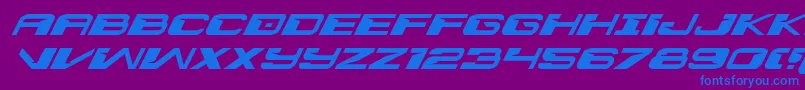 fuente Interdictionexpandital – Fuentes Azules Sobre Fondo Morado