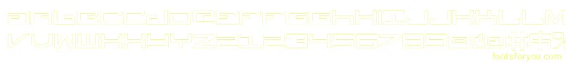 LegionOutline Font – Yellow Fonts