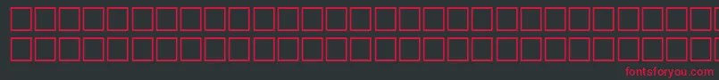 EpicRegular Font – Red Fonts on Black Background