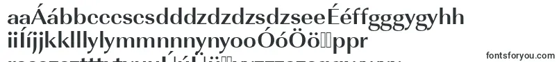 UrwimperialtwidBold-fontti – unkarilaiset fontit