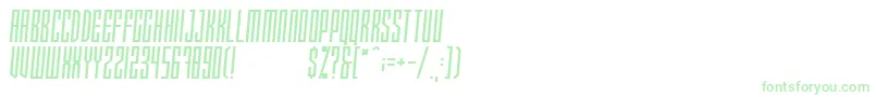 More about Xray Ted Skew Font Xray Ted Skew Font – Green Fonts on White Background