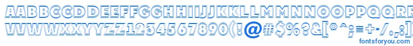 APlakattitul2otlExtrabold Font – Blue Fonts