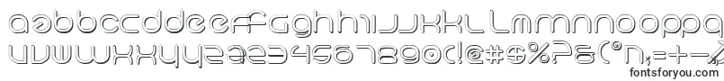 NeoGeo3D-Schriftart – Schriftformen