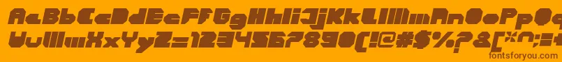 Подробнее о шрифте CortenClosedfatitalic Шрифт CortenClosedfatitalic – коричневые шрифты на оранжевом фоне