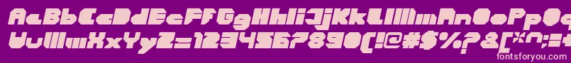 En savoir plus sur la police CortenClosedfatitalic Police CortenClosedfatitalic – polices roses sur fond violet