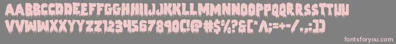 More about Zombiecontrol Font Zombiecontrol Font – Pink Fonts on Gray Background