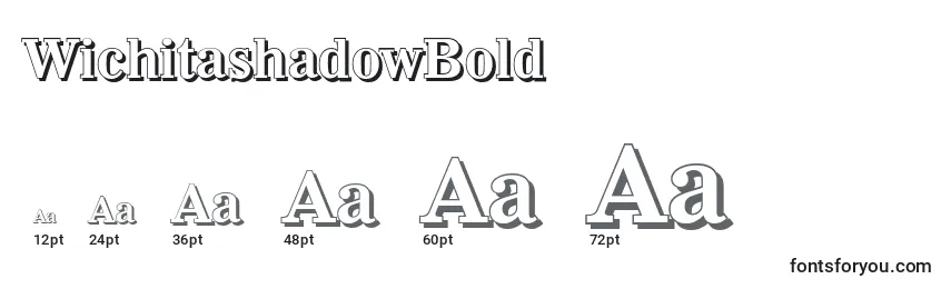 WichitashadowBold Font Sizes