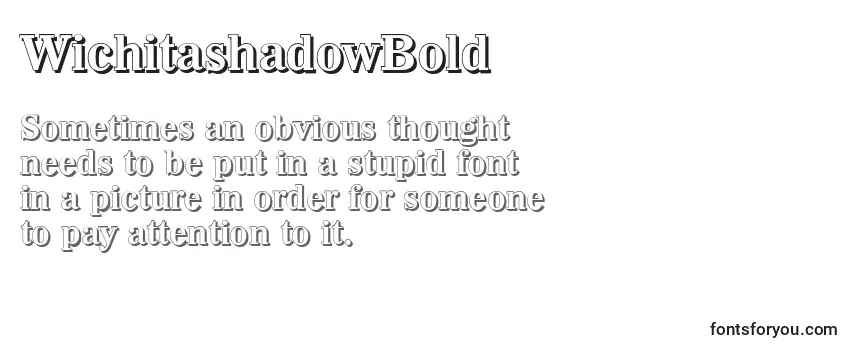 WichitashadowBold Font