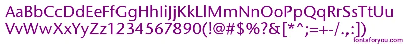 StoneSansItcMedium Font – Purple Fonts on White Background