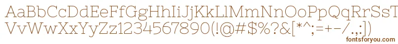 NixieoneRegular Font – Brown Fonts