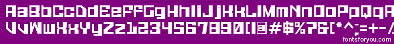 More about Galax ffy Font Galax ffy Font – White Fonts on Purple Background