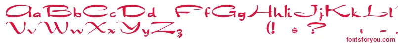 fuente Drakkar – Fuentes Rojas Sobre Fondo Blanco