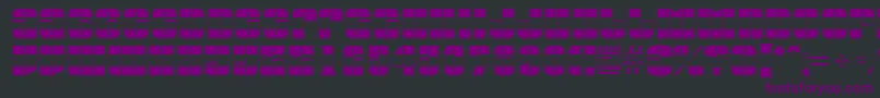 AGlobusbw Font – Purple Fonts on Black Background
