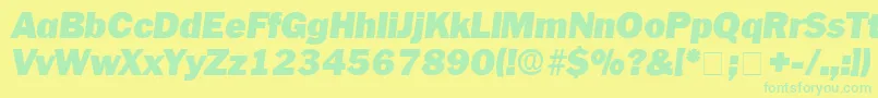 En savoir plus sur la police PaschDisplaySsiItalic Police PaschDisplaySsiItalic – polices vertes sur fond jaune