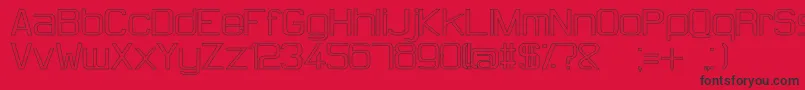 More about HugFemmesWhite Font HugFemmesWhite Font – Black Fonts on Red Background