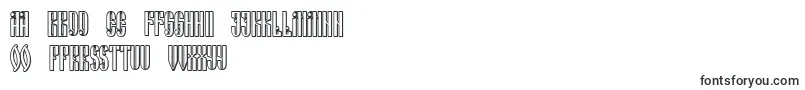 Czcionka RussianLandShadow – Islandzkie czcionki