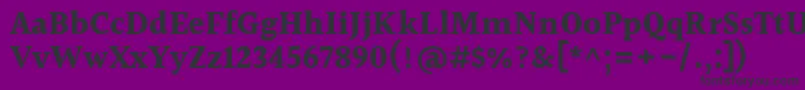 Lisätietoja HalantBold-fontista HalantBold-fontti – mustat fontit violetilla taustalla