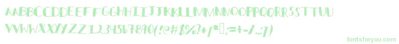 Sketched Font – Green Fonts