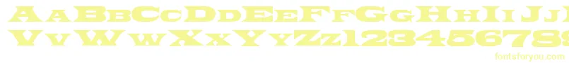 PonchoRegular Font – Yellow Fonts