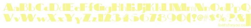 Bigapplenf Font – Yellow Fonts