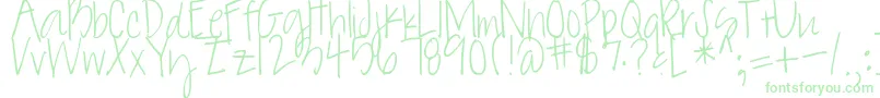 DaisyCharming Font – Green Fonts