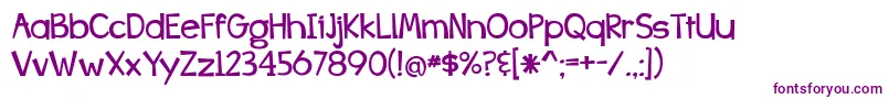 WhizBangPow Font – Purple Fonts
