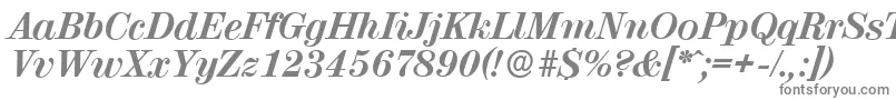 ValenciaserialXboldItalic Font – Gray Fonts
