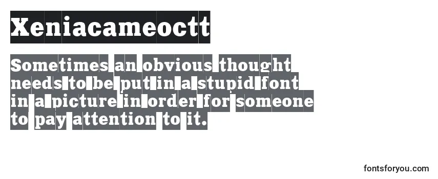 xeniacameoctt, xeniacameoctt font, download the xeniacameoctt font, download the xeniacameoctt font for free