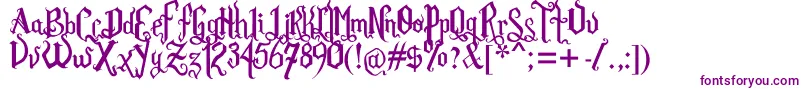 RomFatlGthPrm Font – Purple Fonts