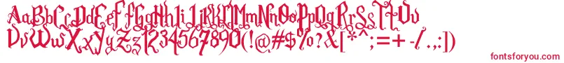 RomFatlGthPrm Font – Red Fonts