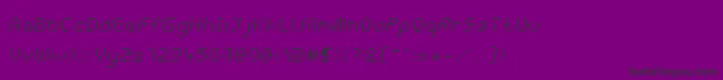 fuente WebpixelBitmapLightItalic – Fuentes Negras Sobre Fondo Morado