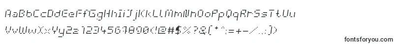 WebpixelBitmapLightItalic-Schriftart – OTF-Schriften