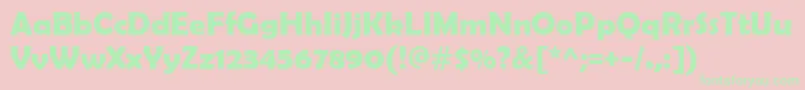 fuente BerlinSansFbDemiРџРѕР»СѓР¶РёСЂРЅС‹Р№ – Fuentes Verdes Sobre Fondo Rosa