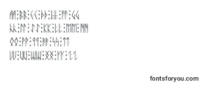 Обзор шрифта Runic ffy