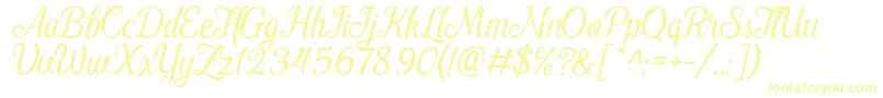 PamegaDemo Font – Yellow Fonts