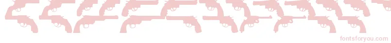 OnlyRevolverTfb Font – Pink Fonts on White Background