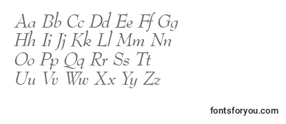 Schriftart Bernhardmodern Italic