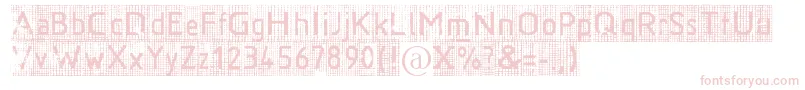 Ruitjes Font – Pink Fonts