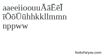LiberationSerif font – hawaiian Fonts