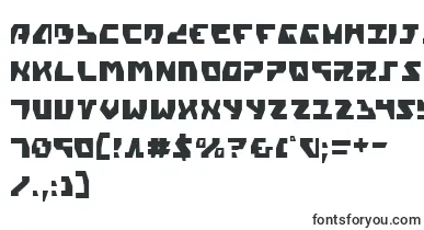 шрифт Gyrv2c