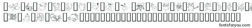 TylersPokemon Font – Fonts for Autocad
