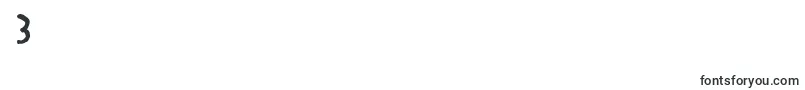PaulistanaRegular Font – Fonts for Digit 3