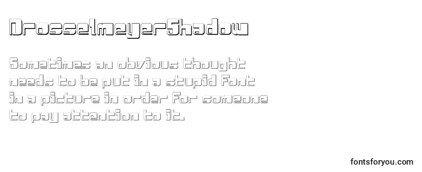 DrosselmeyerShadow Font