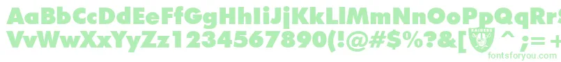 Raiders Font – Green Fonts