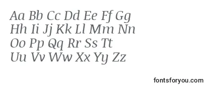 NoticiatextItalic Font