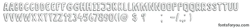 Шрифт DkNanuk – шрифты, начинающиеся на D
