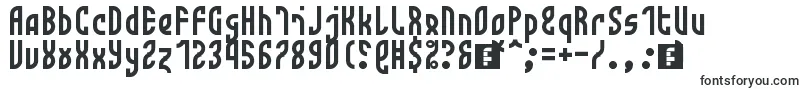 Шрифт Monotwist – шрифты, начинающиеся на M